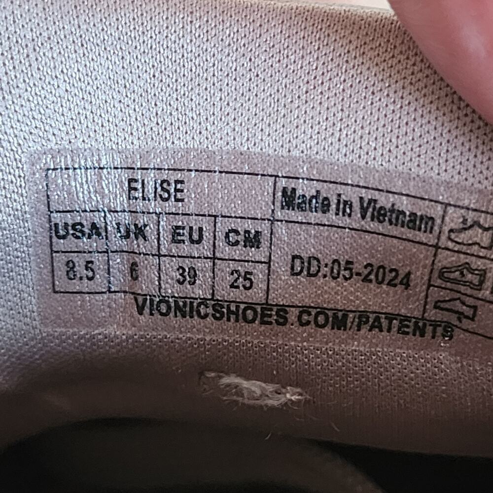 Vionic Elise Women's Casual Comfort Shoes Sneakers Size 8.5 Magnolia Dusk - Picture 9 of 9